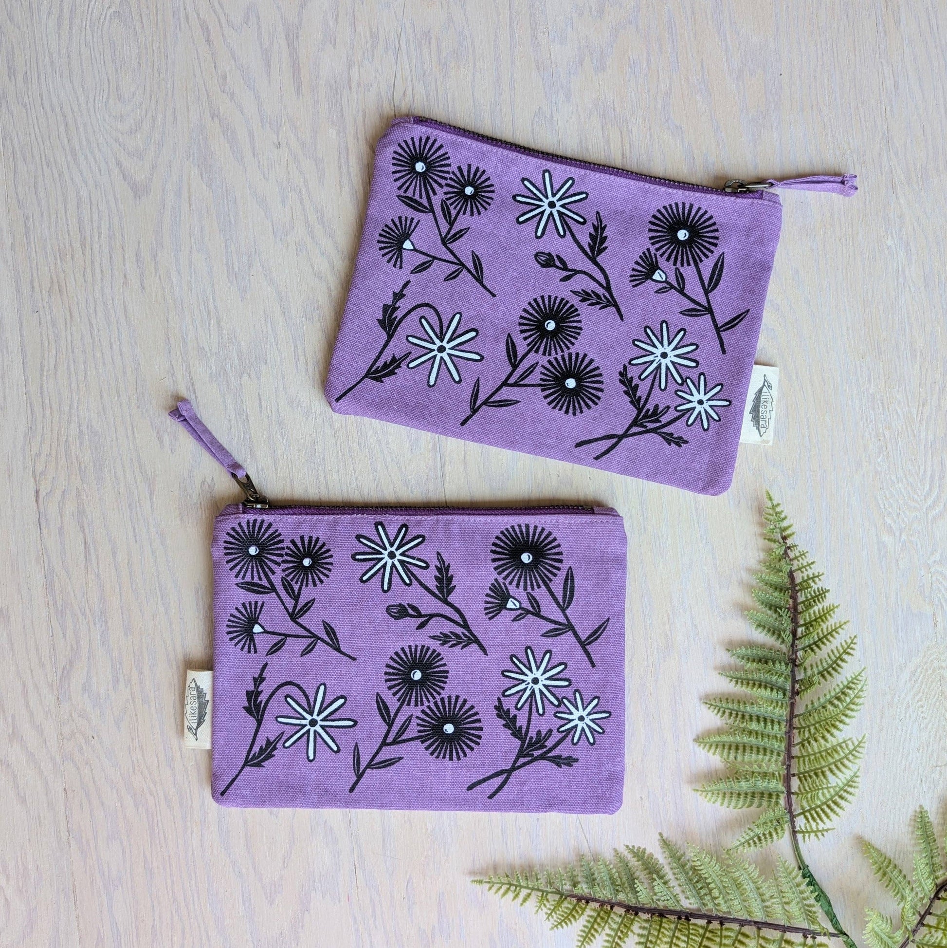 Zippered pouch | bloom