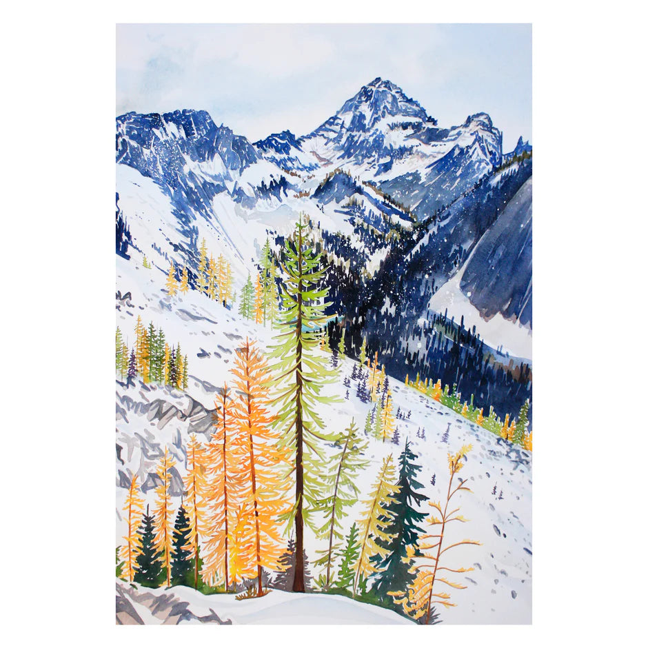 Black Peak - Medium Art Print