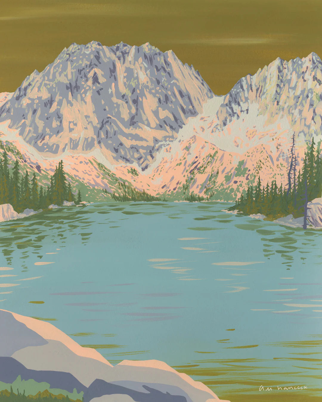 Colchuck Lake- Card