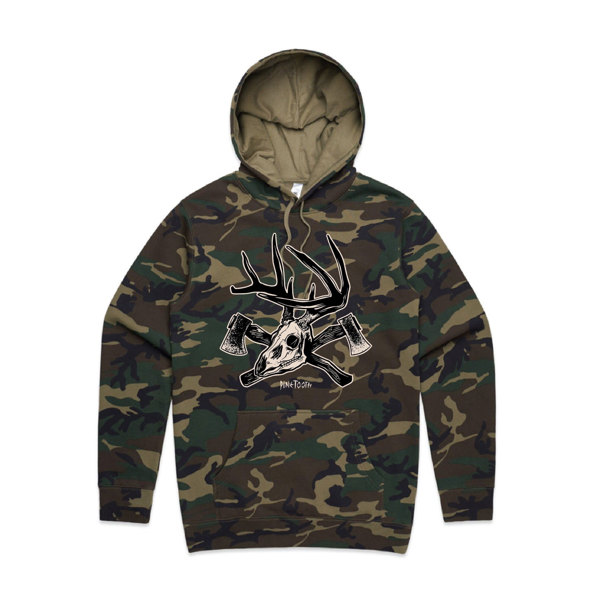 Woodsy - Heavyweight Camo Hoodie