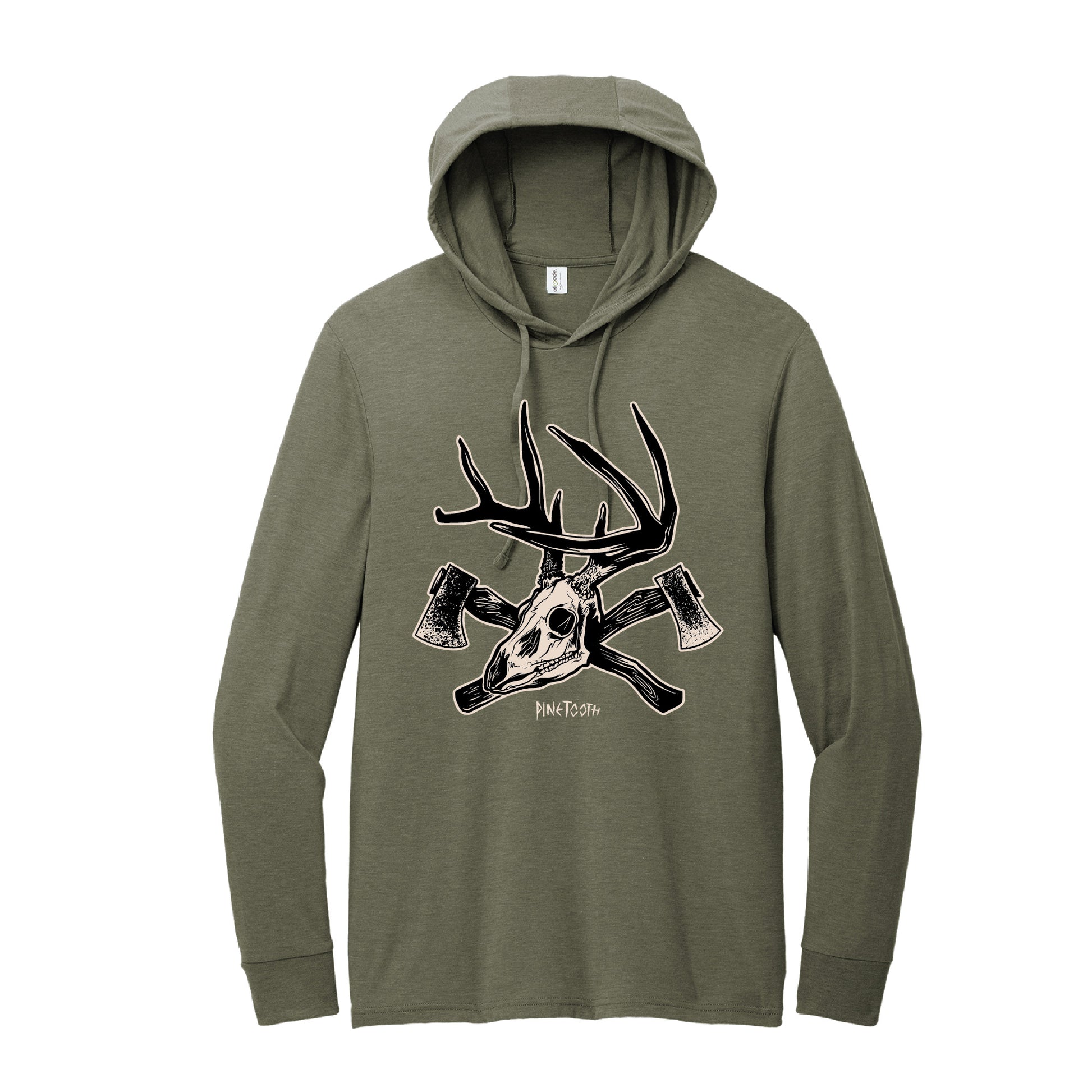 Woodsy - Lightweight Triblend Hoodie