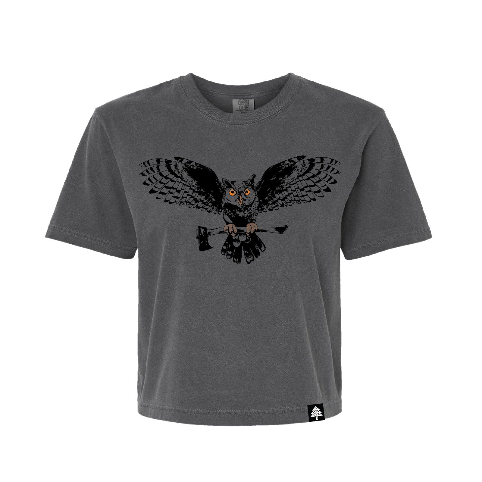 Great Horned Omen - Women's Boxy Tee