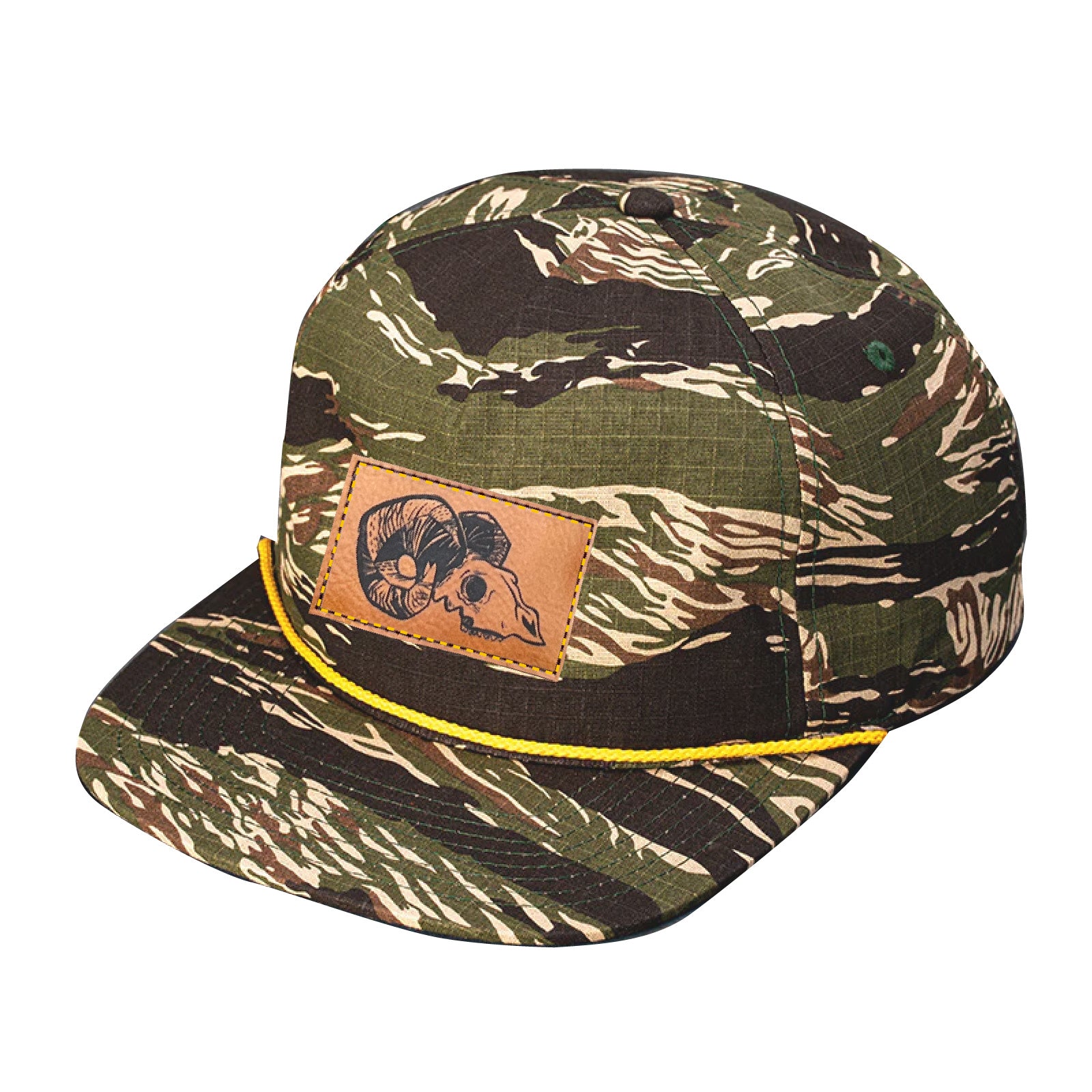 Ram Skull - Camo Outdoor Cap