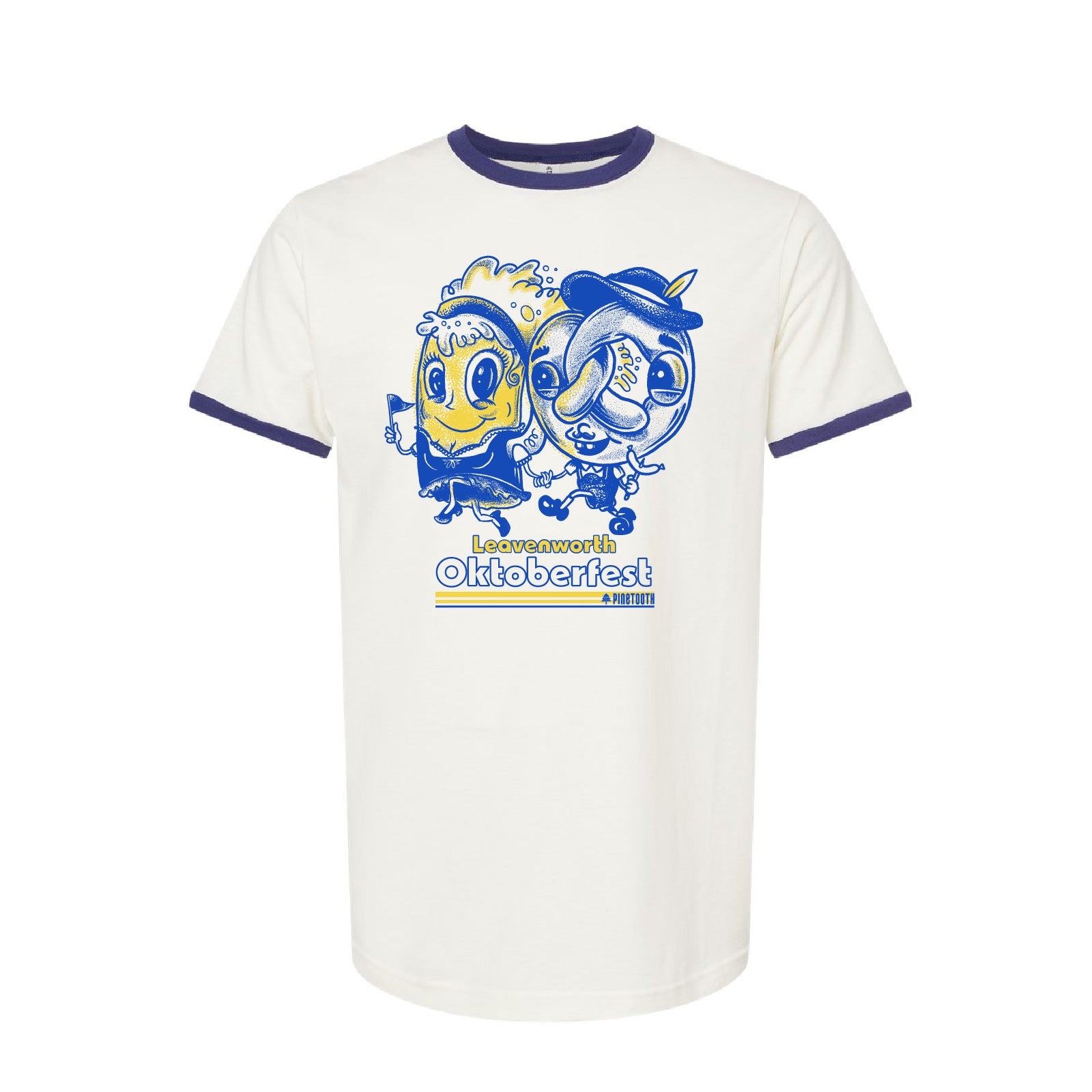 Oktoberfest: Beer & Pretzel - Ringer Tee
