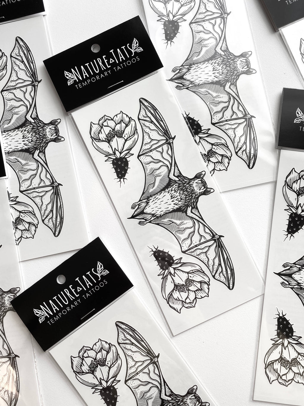 Free-tailed Bat Temporary Tattoo
