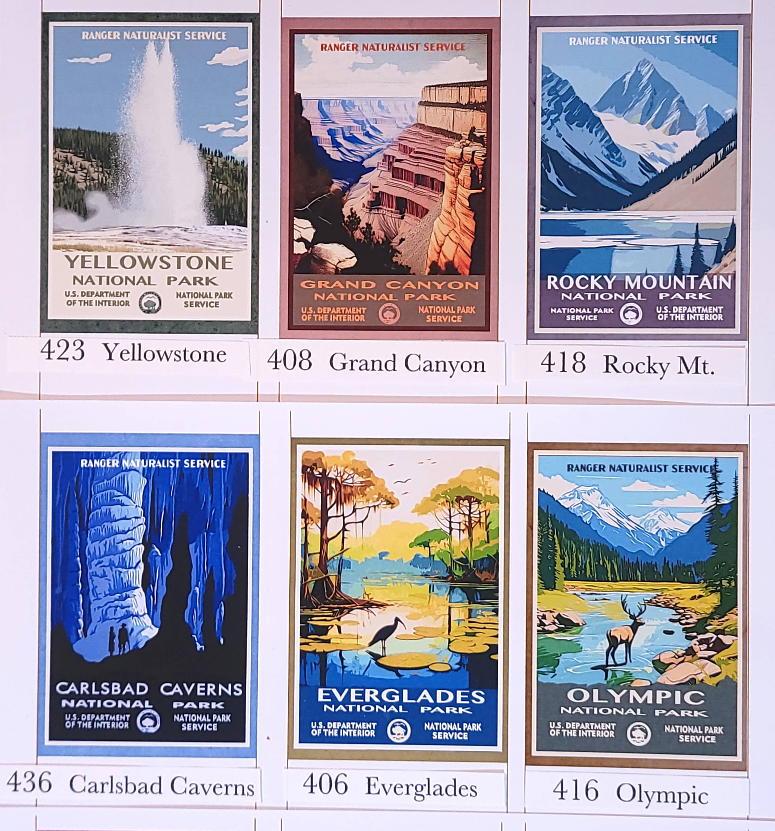 Matchbox - Vintage National Parks