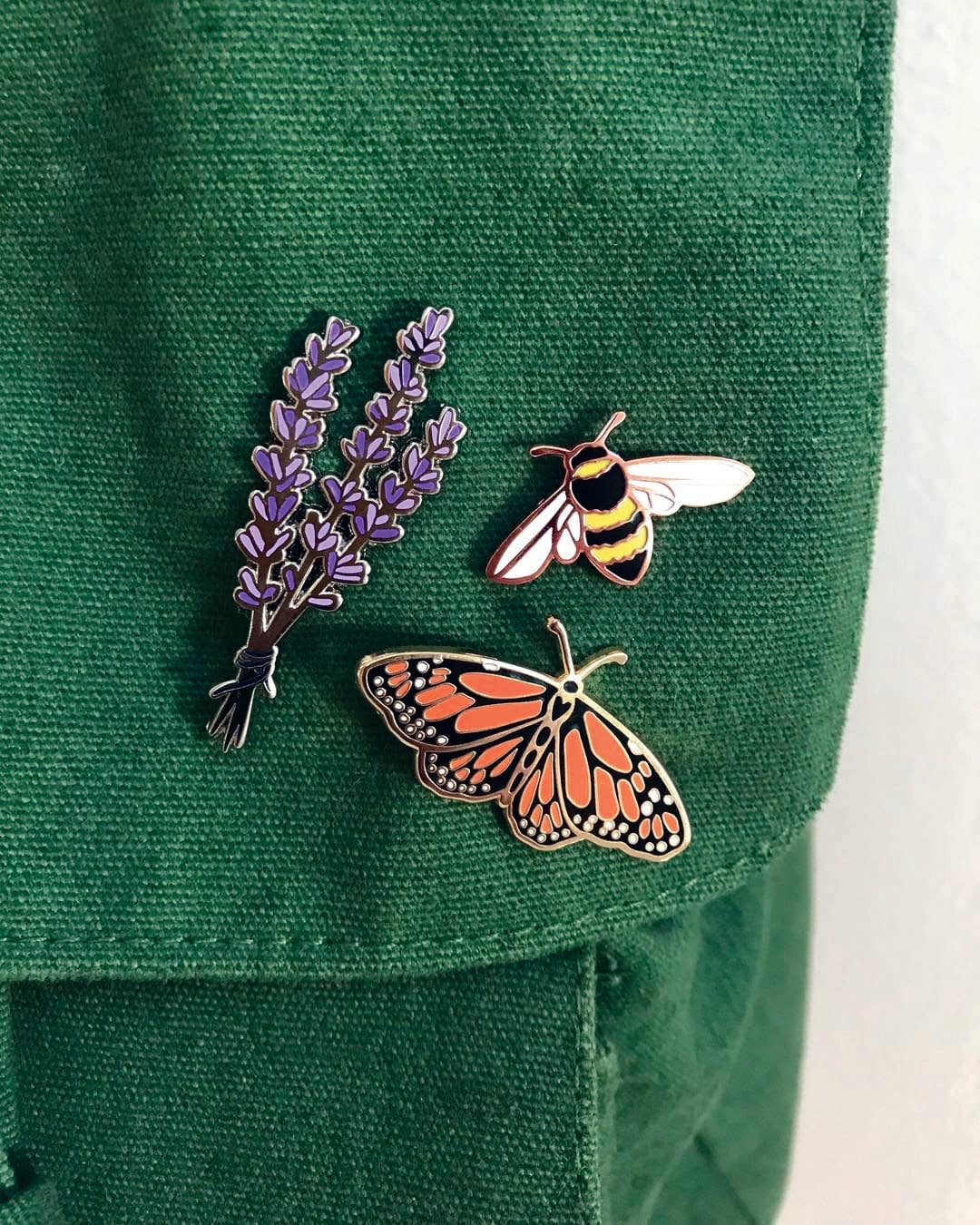 Honeybee Enamel Pin For Charity