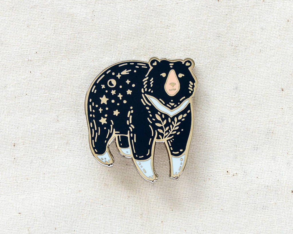 Moon Bear Enamel Pin