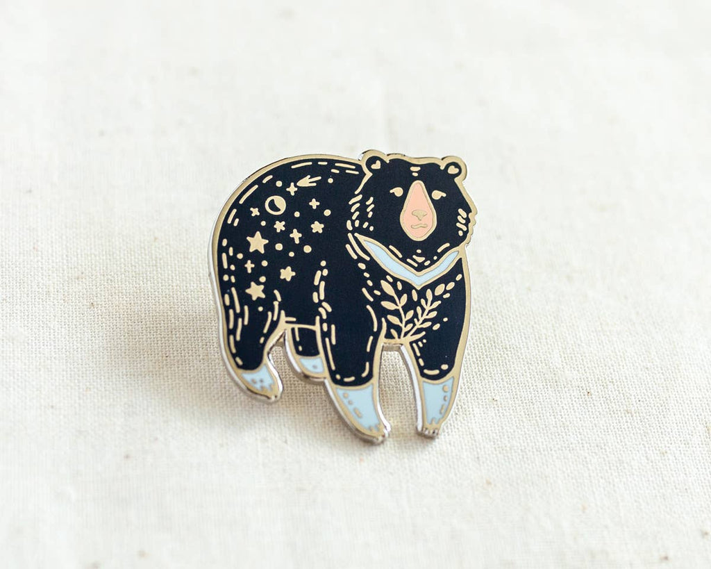 Moon Bear Enamel Pin