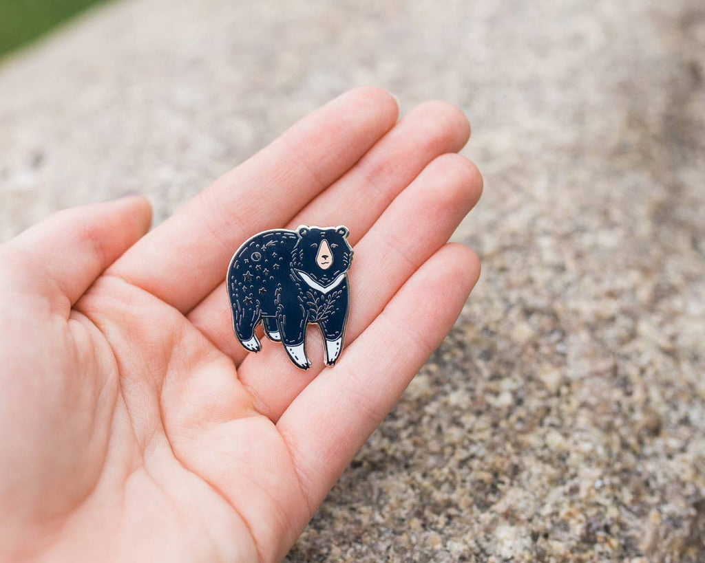 Moon Bear Enamel Pin