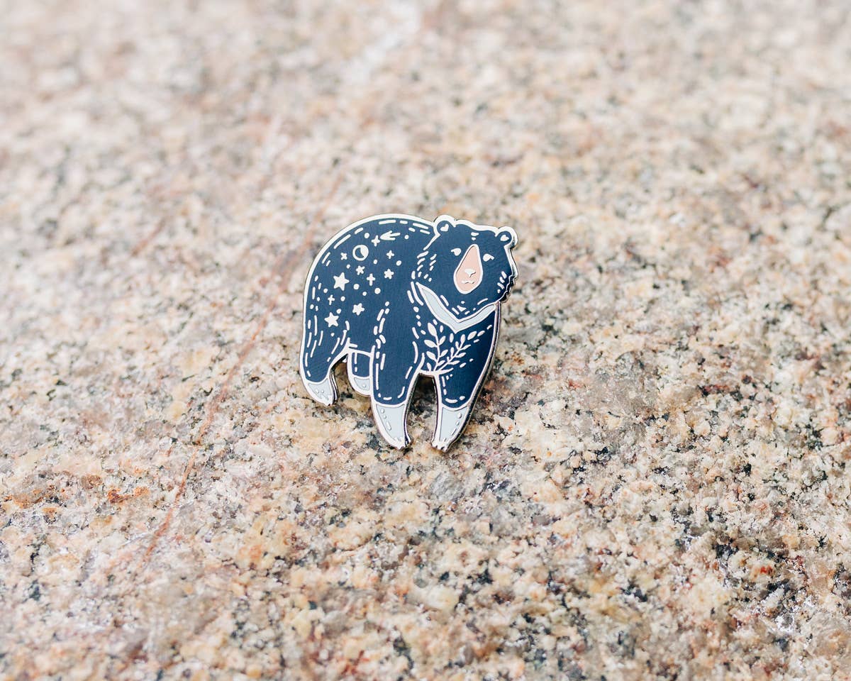 Moon Bear Enamel Pin