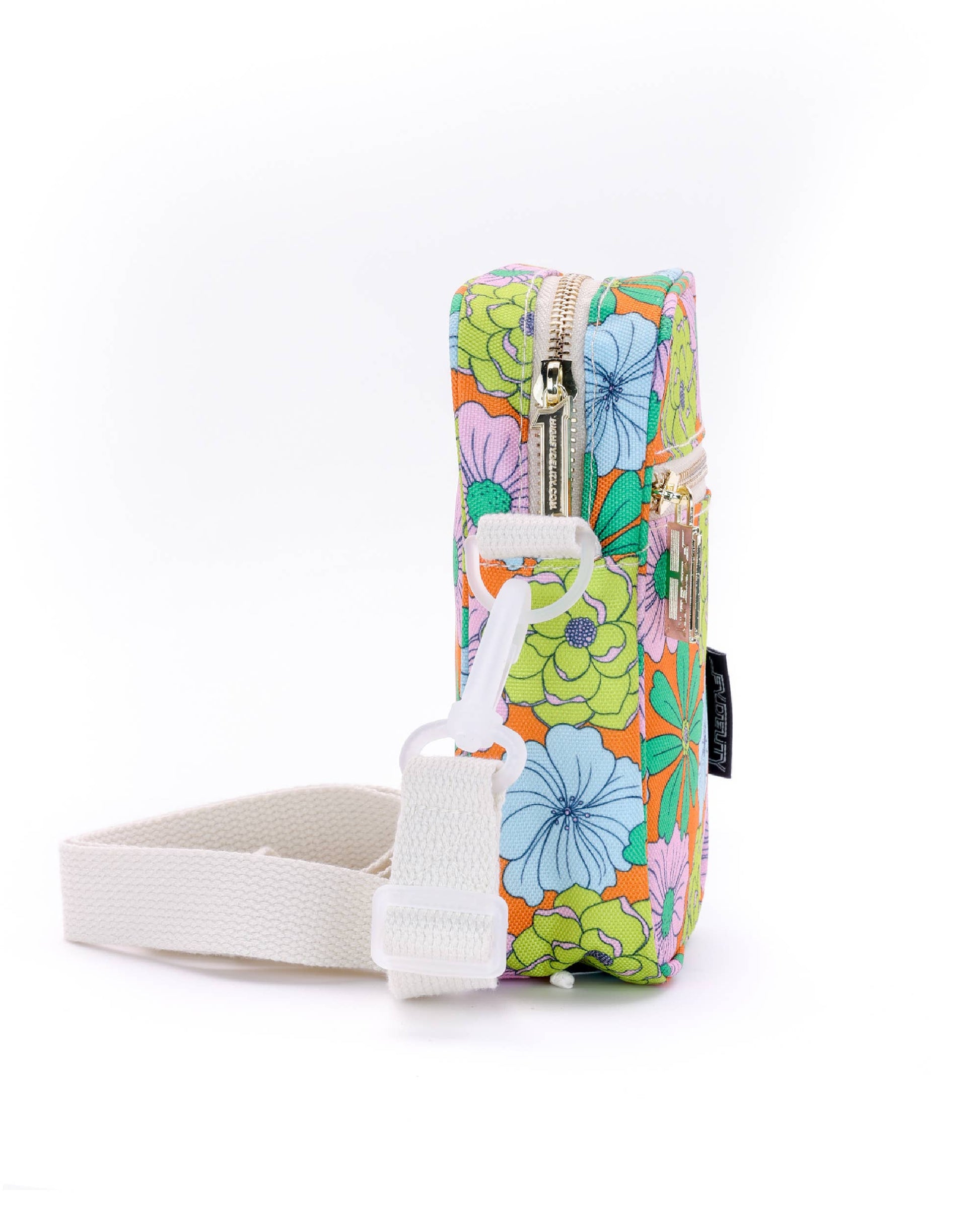 Mini Brick Bag - Floral Orange