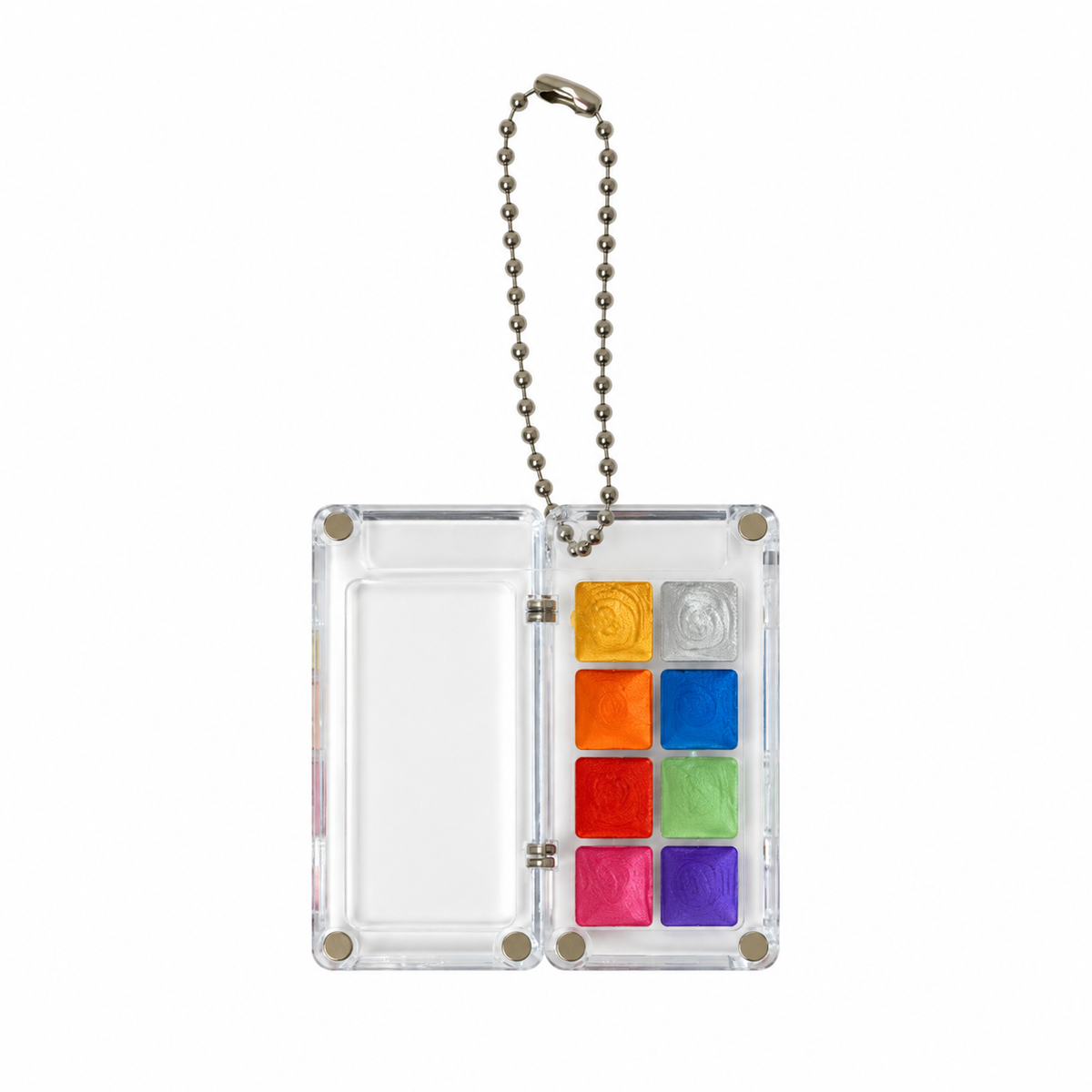 Portable Mini High Pigment Watercolor Paints Keychain (8 colors)
