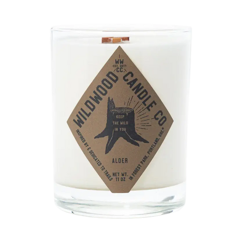 11 oz Alder Soy Candle - Palo Santo Sandalwood