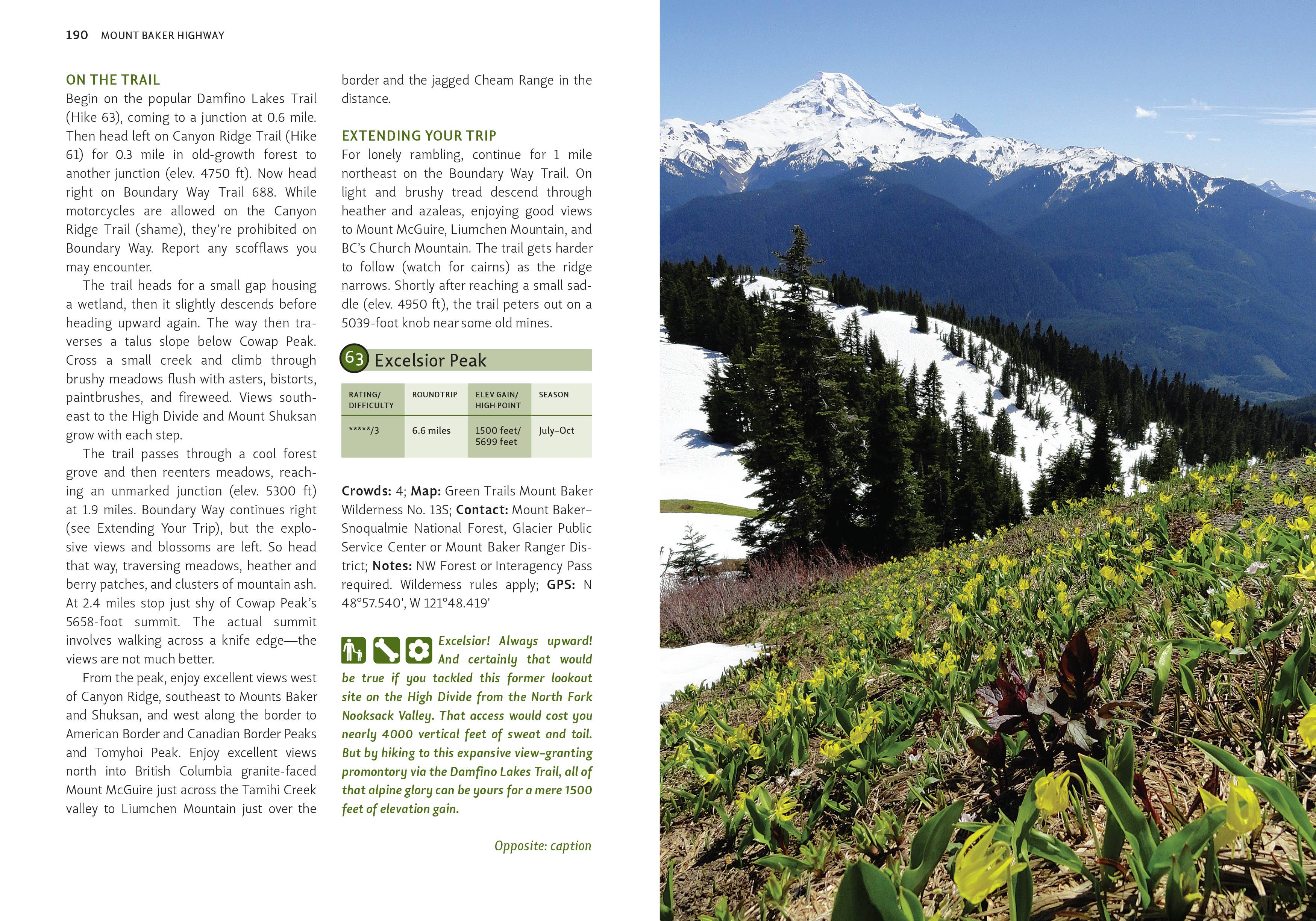 Day Hiking: North Cascades, 2nd Edition