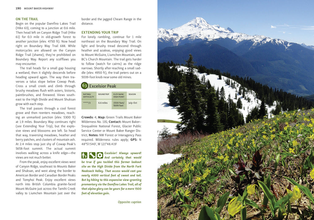 Day Hiking: North Cascades, 2nd Edition