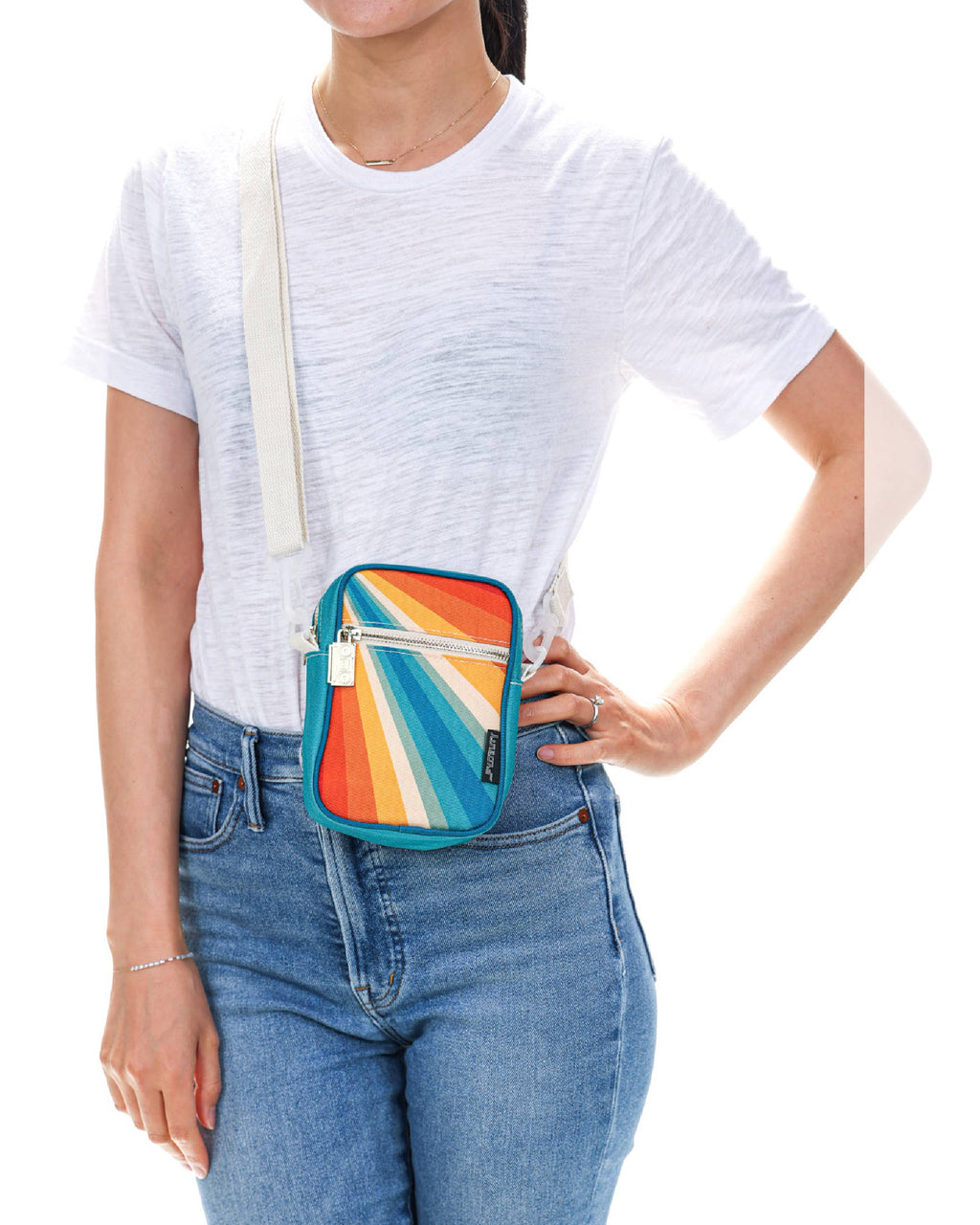 Mini Brick Bag - Retro Rainbow