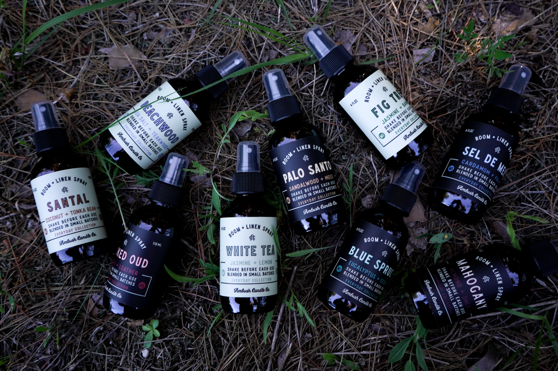 Beachwood | Sea Salt + Teakwood 4oz Room + Linen Spray