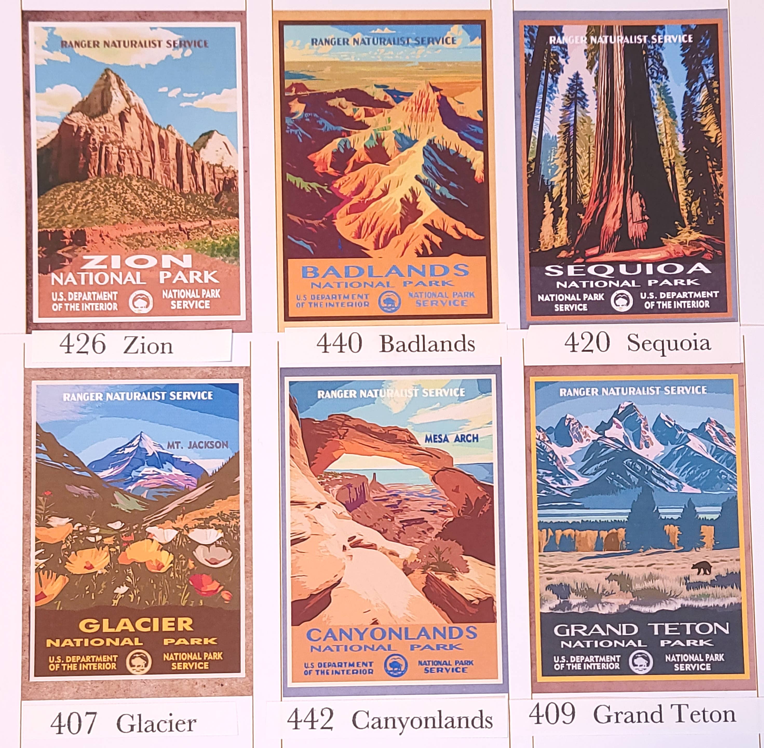 Matchbox - Vintage National Parks