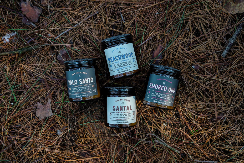 Beachwood | Sea Salt + Teakwood 8oz Soy Candle