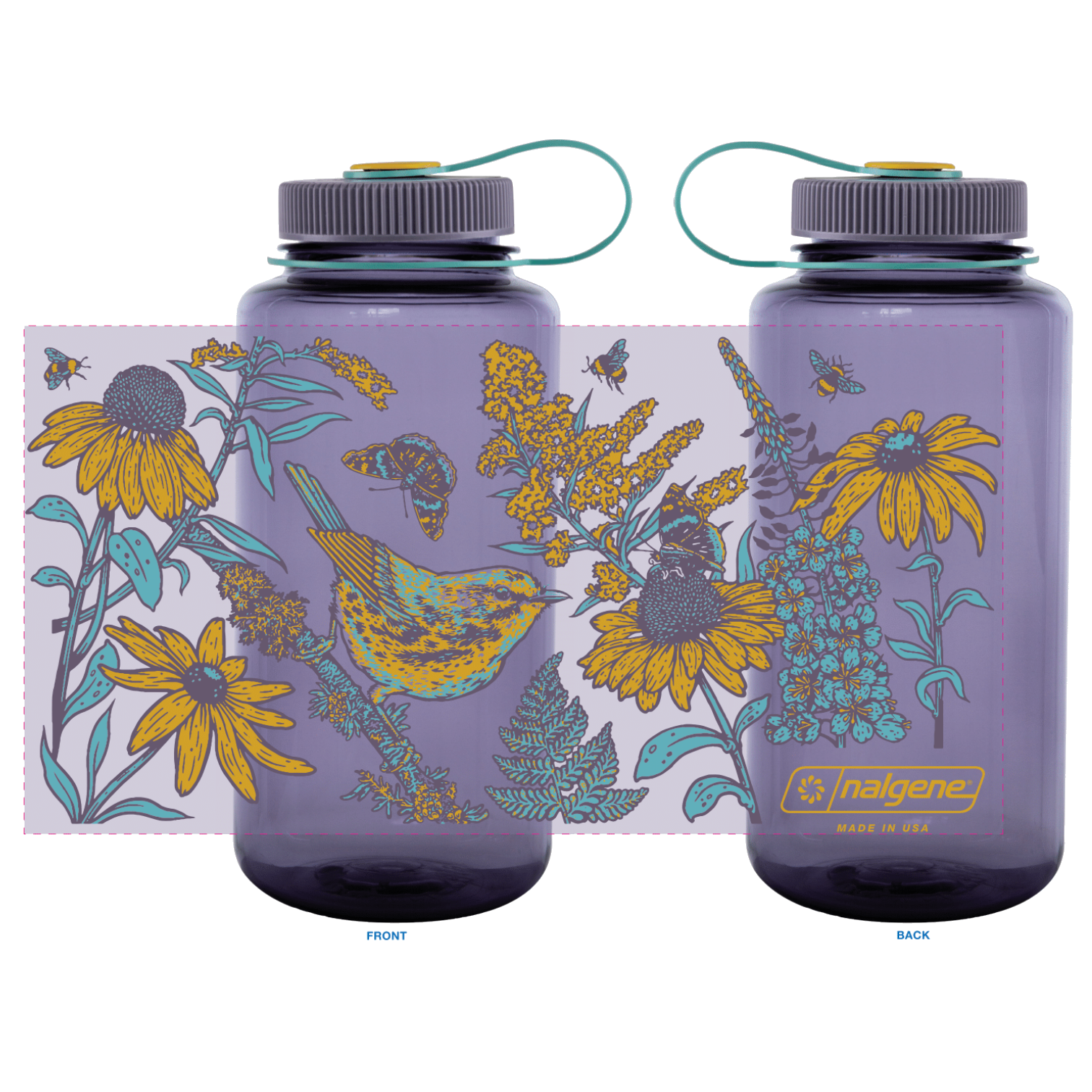 Prairie Warbler - Nalgene