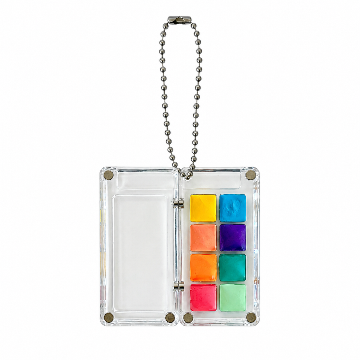 Portable Mini High Pigment Watercolor Paints Keychain (8 colors)