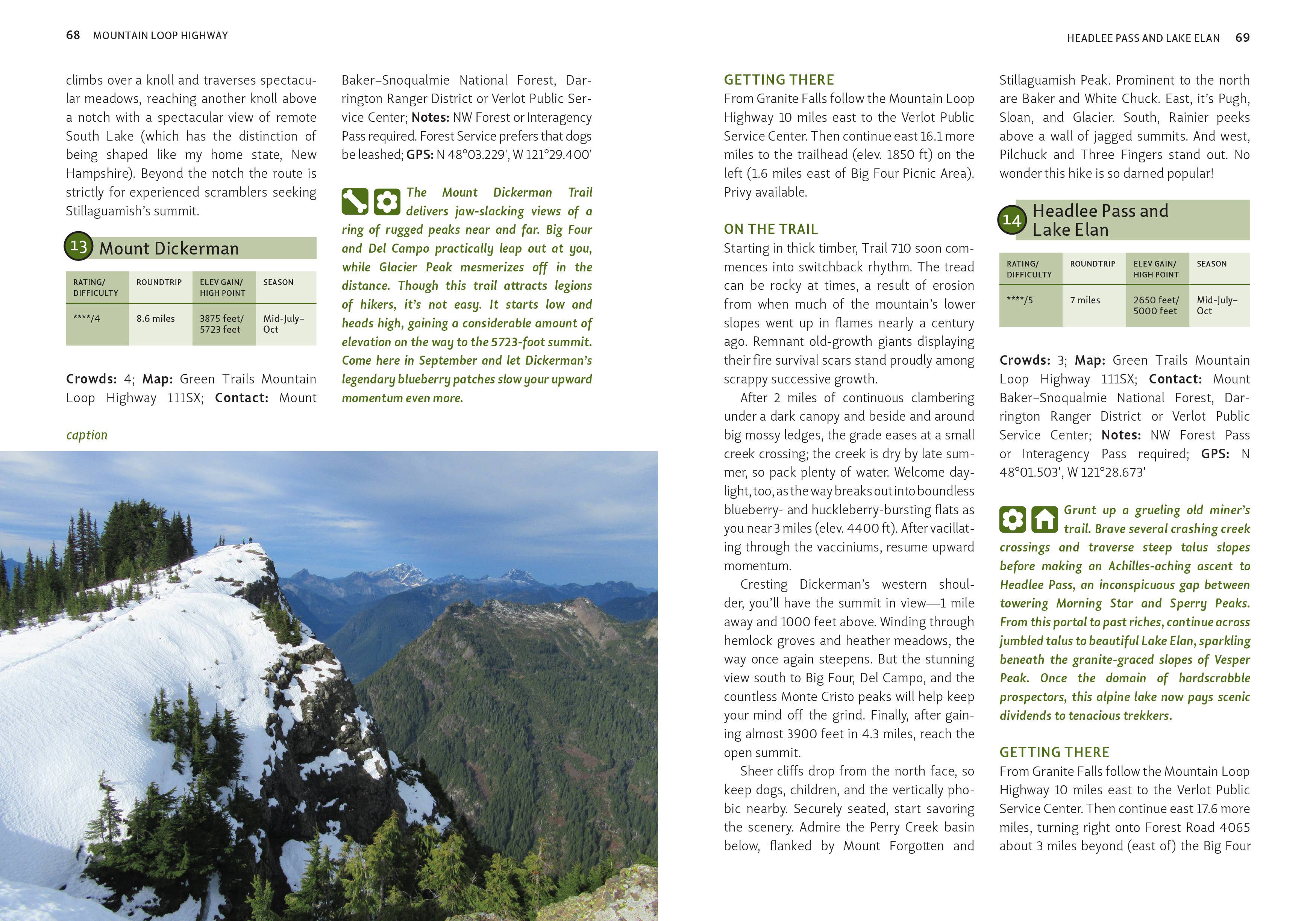 Day Hiking: North Cascades, 2nd Edition