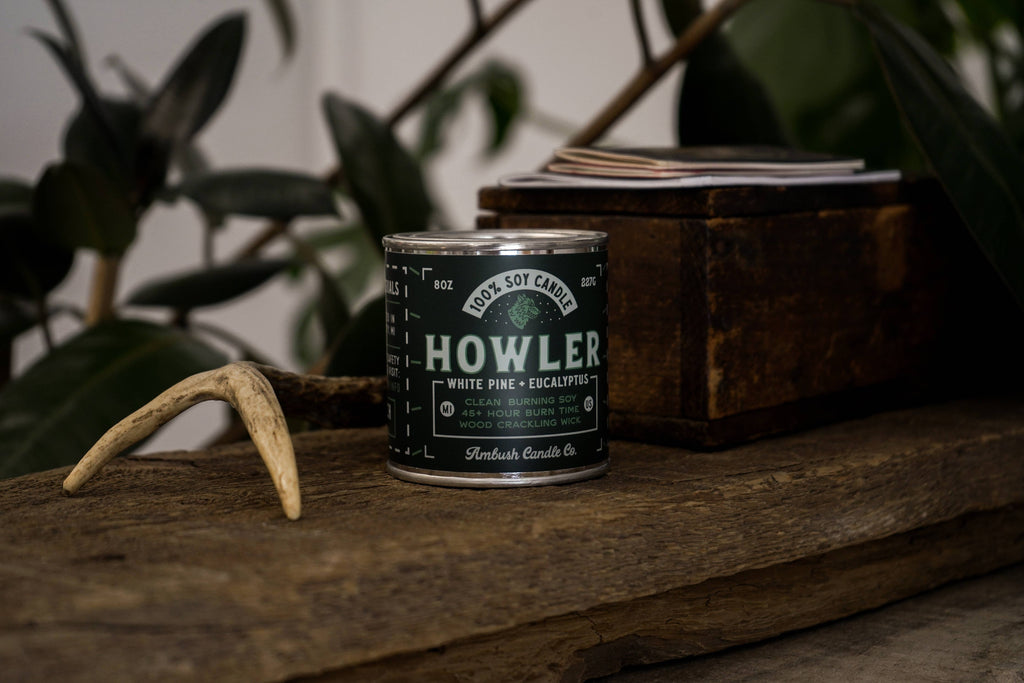 Howler | White Pine + Eucalyptus 8oz Soy Candle