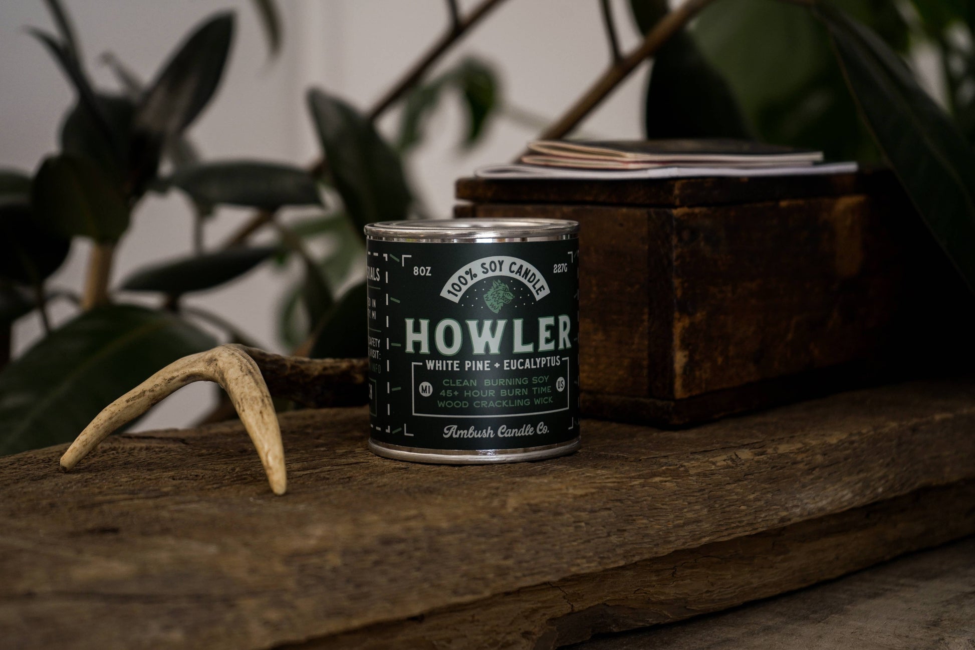 Howler | White Pine + Eucalyptus 8oz Soy Candle