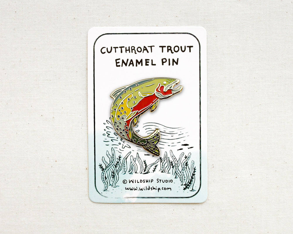 Cutthroat Trout Enamel Pin
