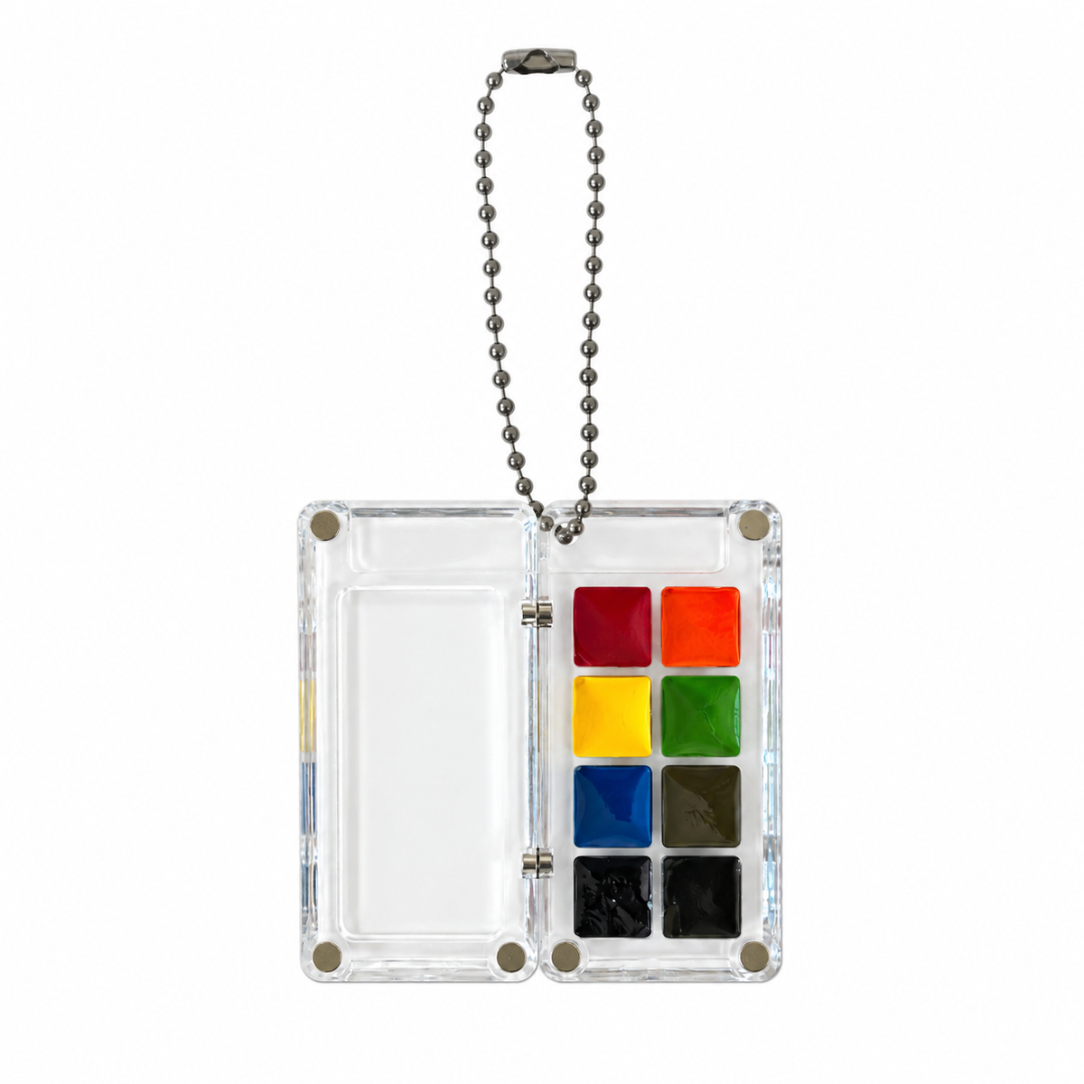 Portable Mini High Pigment Watercolor Paints Keychain (8 colors)