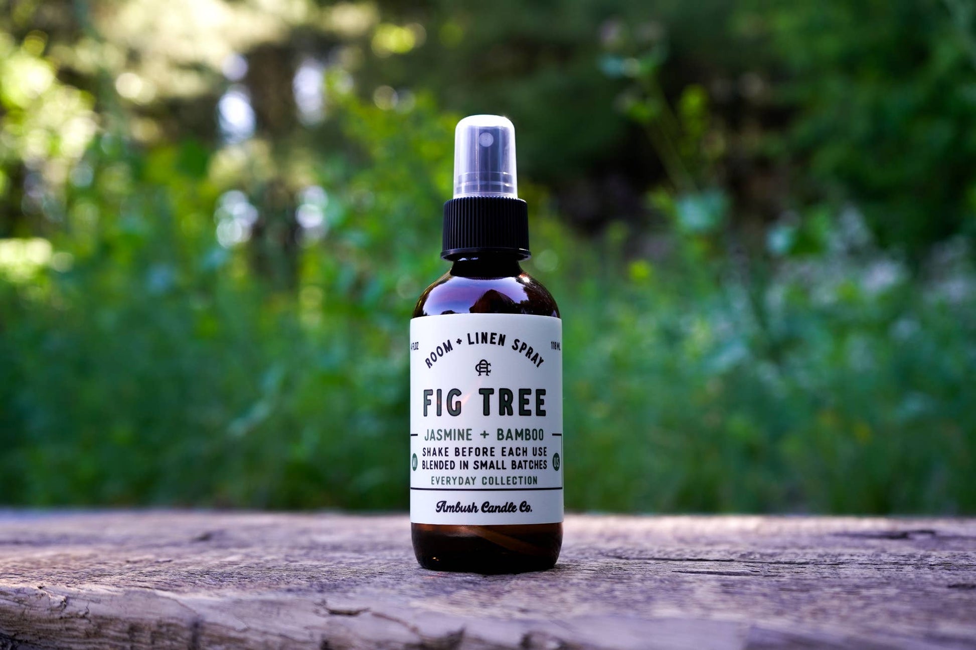 Fig Tree | Jasmine + Bamboo 4oz Room + Linen Spray