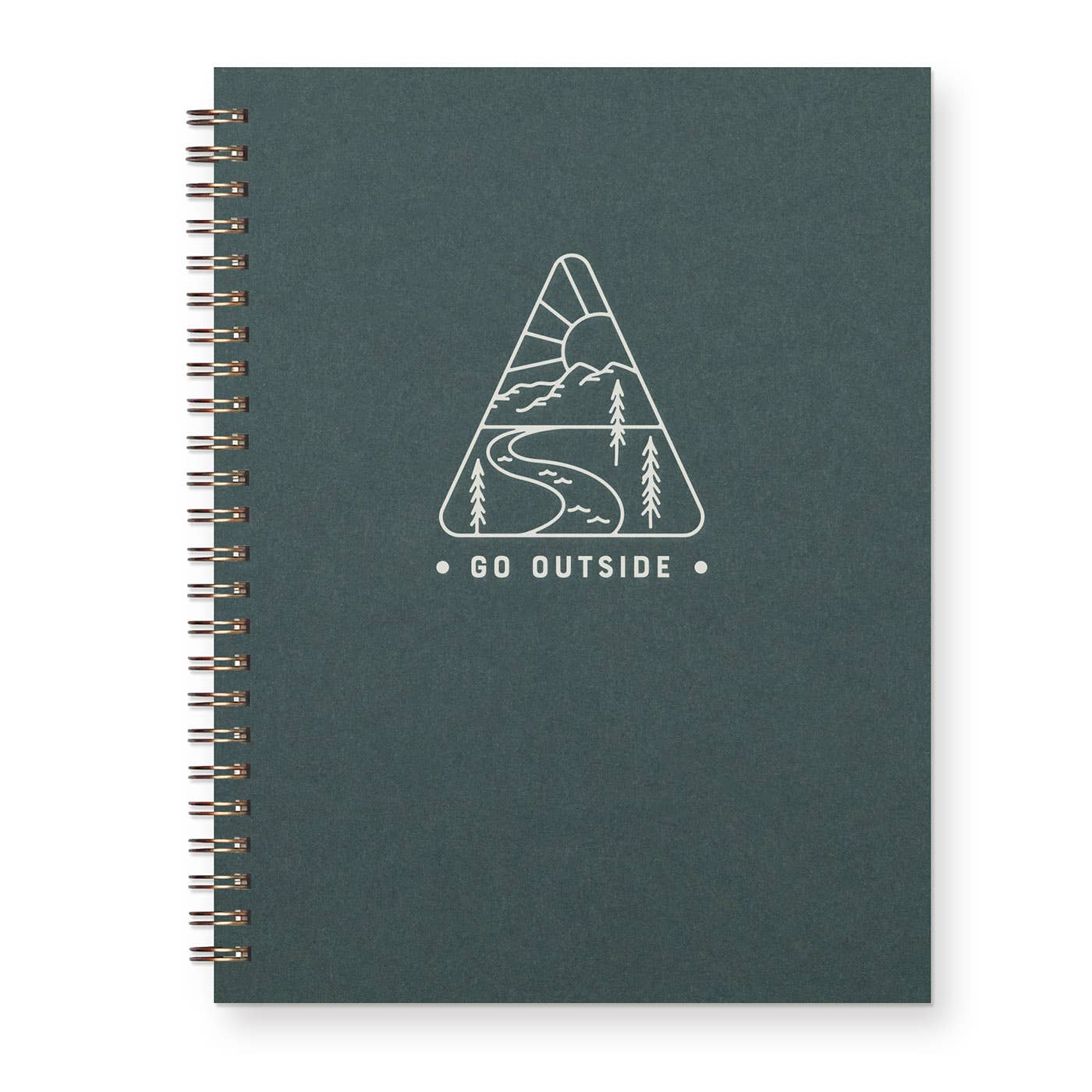 Go Outside Journal: Lined Notebook
