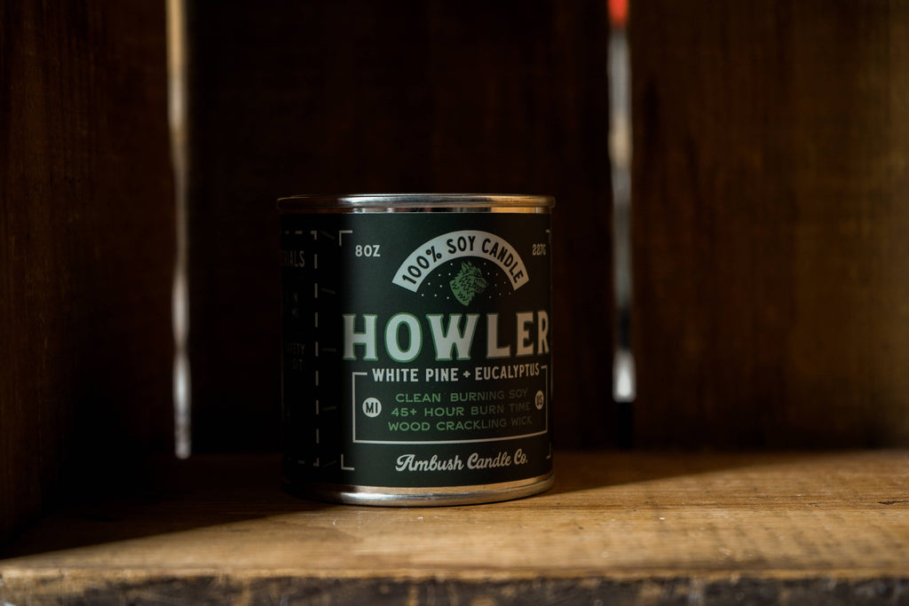 Howler | White Pine + Eucalyptus 8oz Soy Candle
