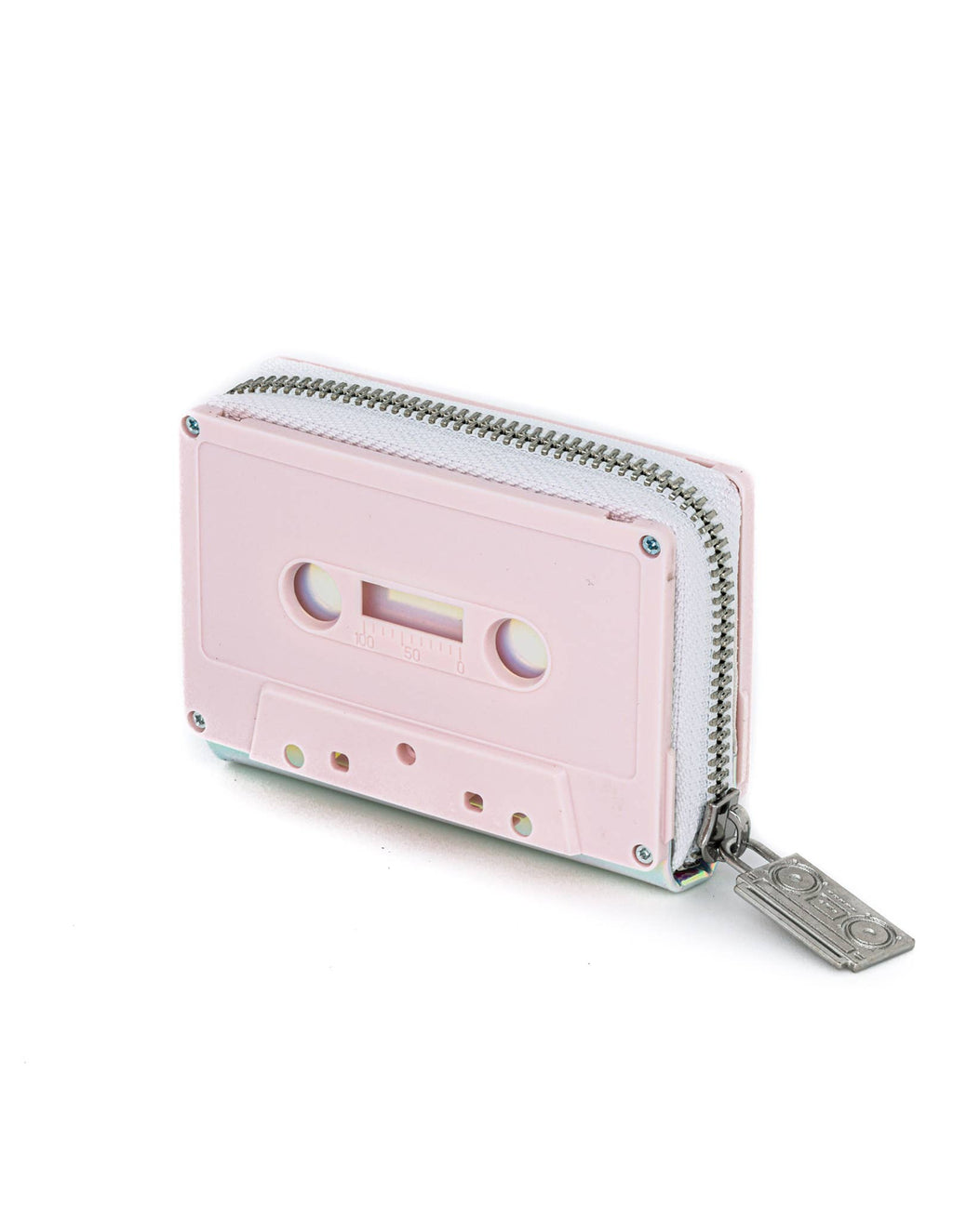 80s Cassette Wallet - Pink