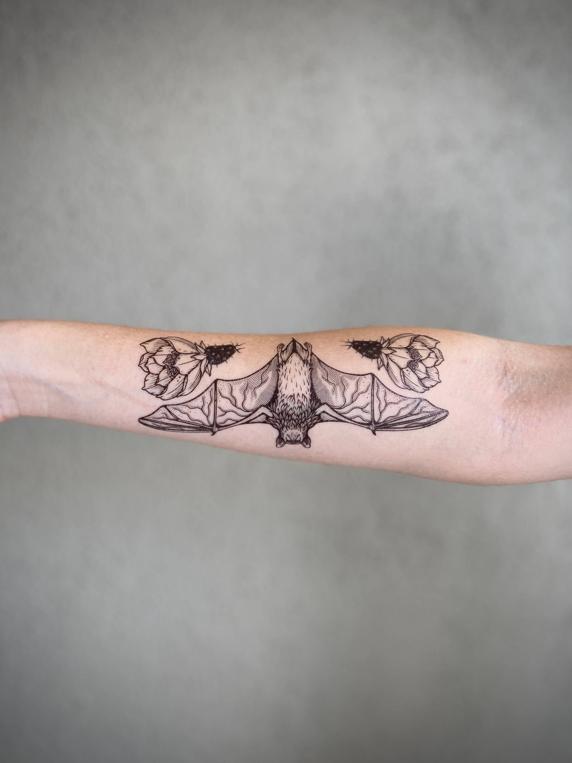 Free-tailed Bat Temporary Tattoo