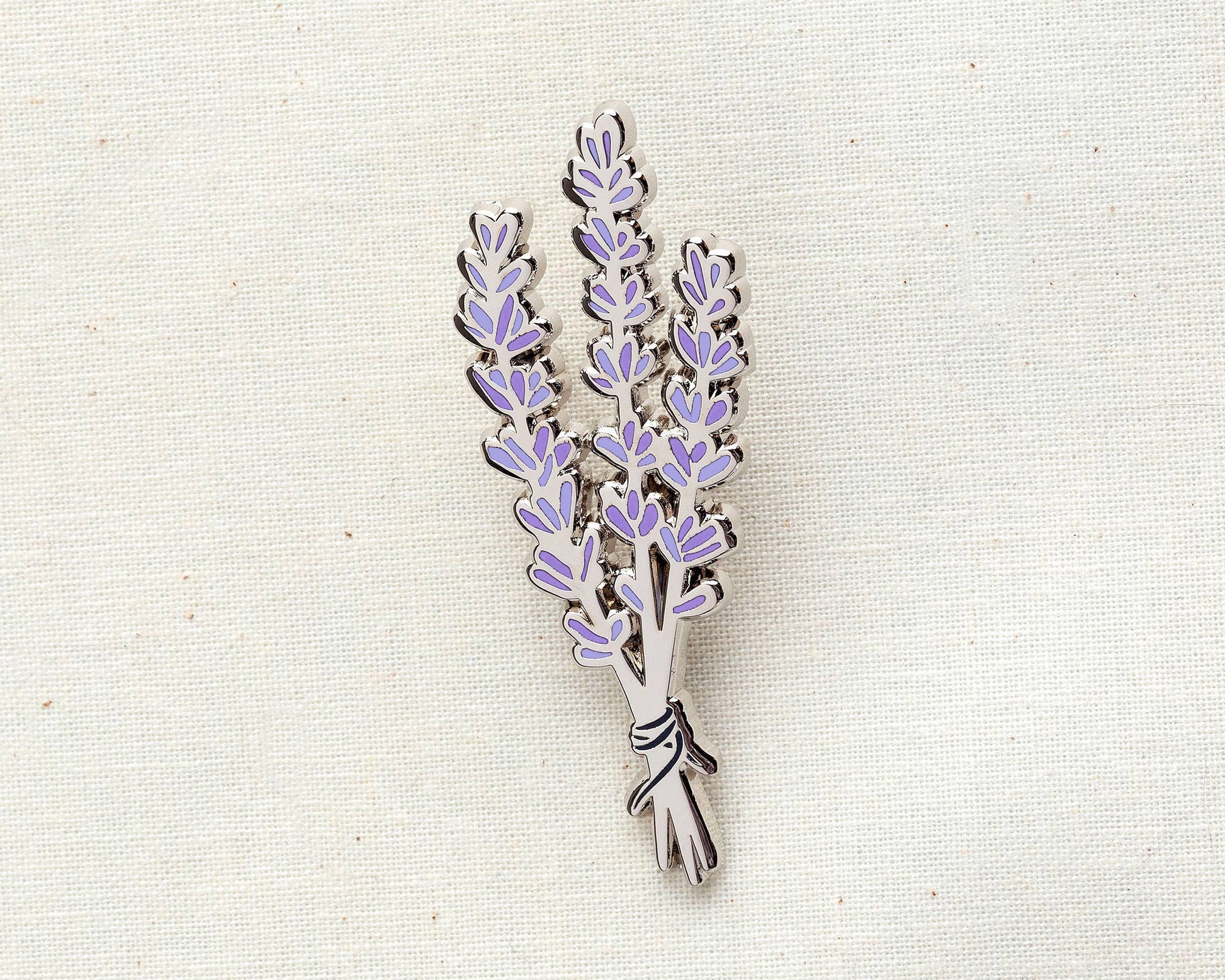 Lavender Enamel Pin