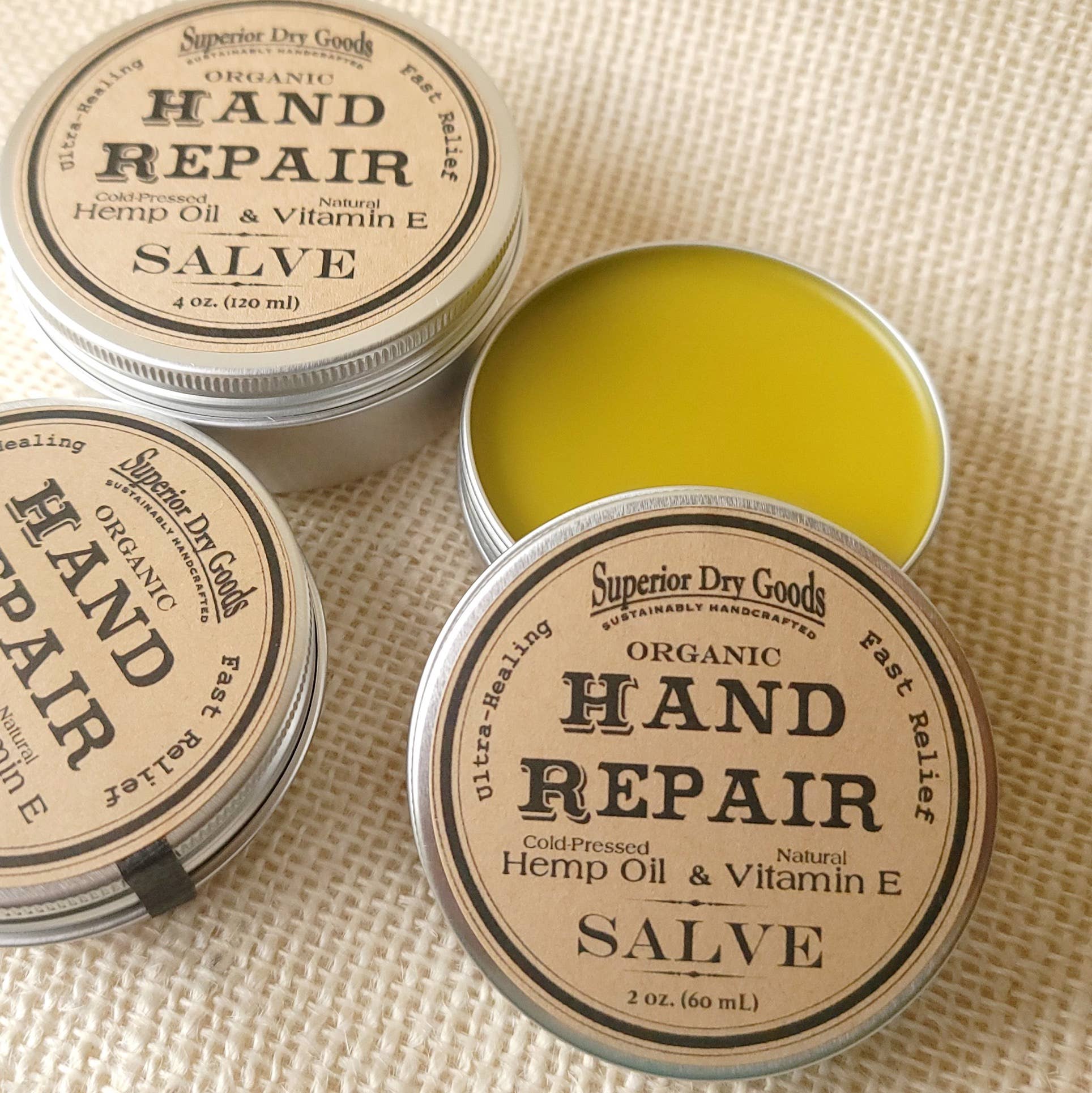 Hand Repair Salve - Hemp & Clary Sage