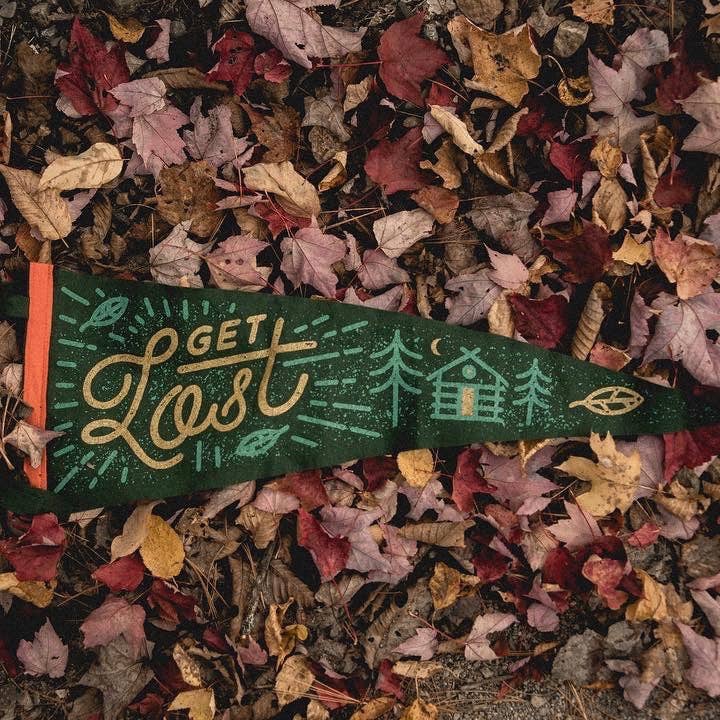 Get Lost Pennant •  Lost Lust Supply x Oxford Pennant Original