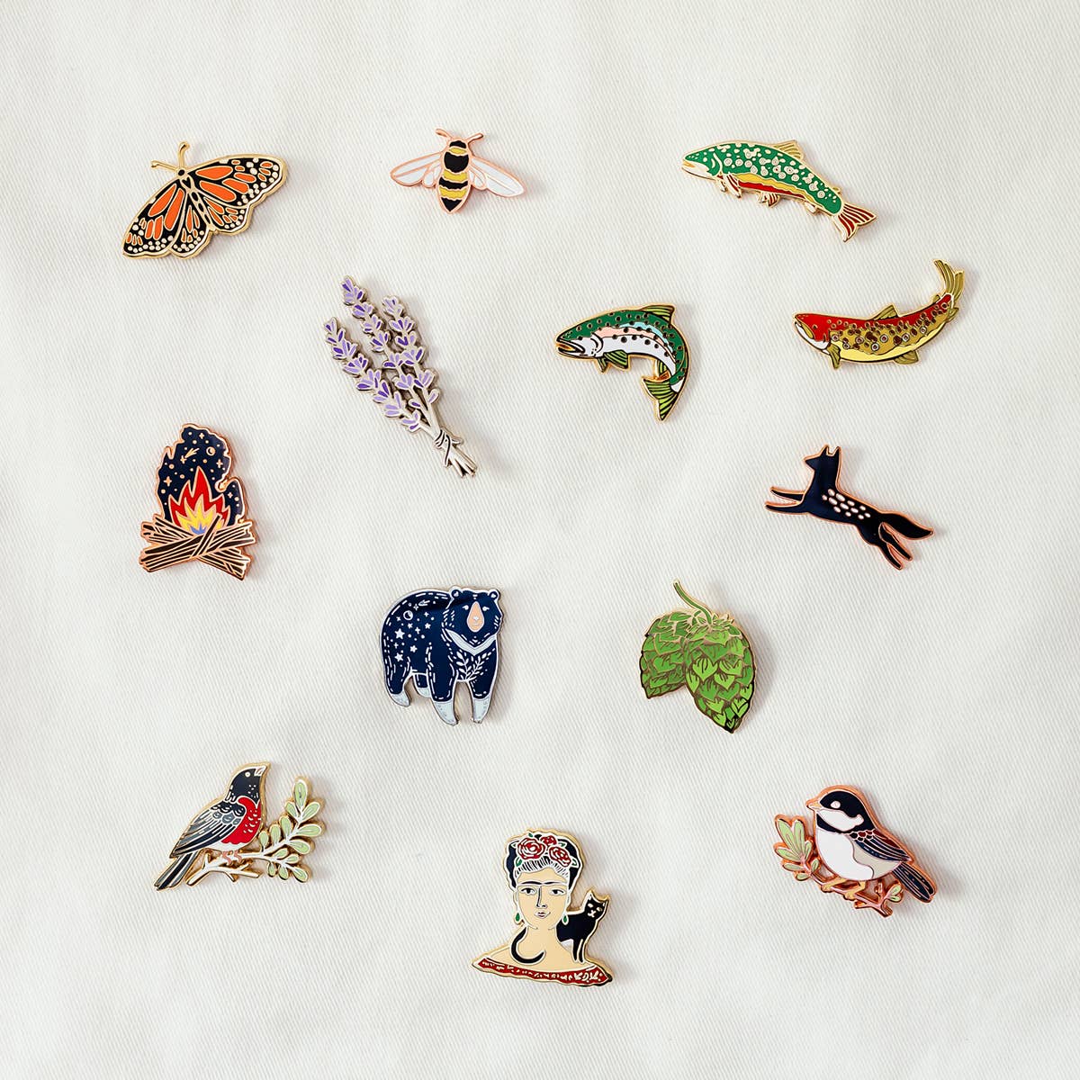 Honeybee Enamel Pin For Charity
