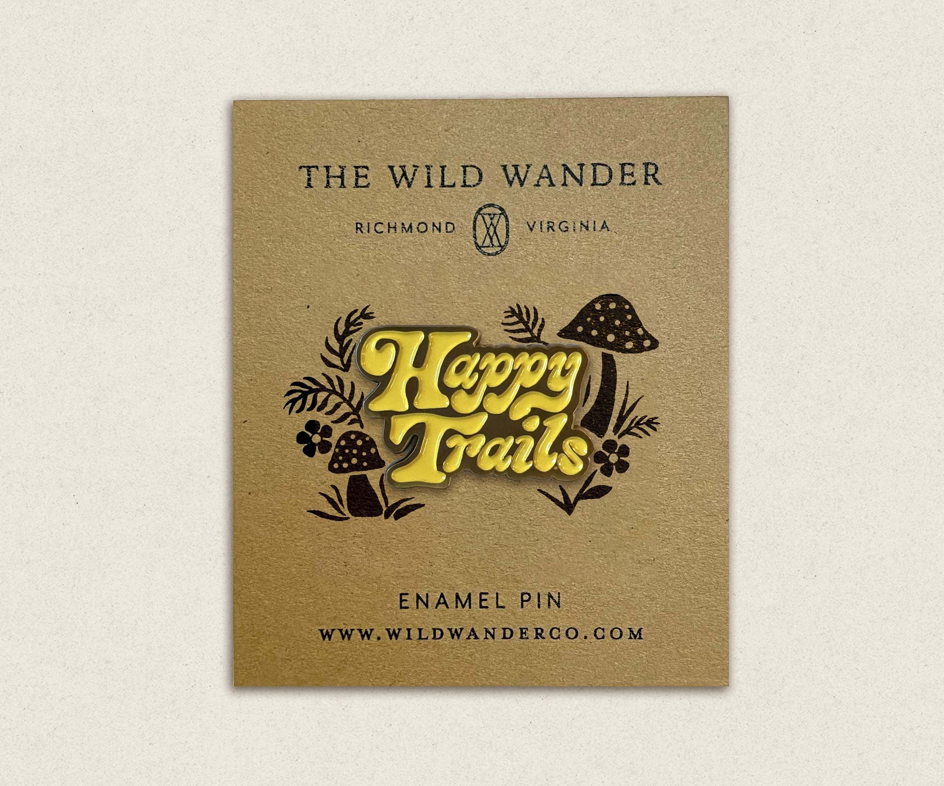Happy Trails Enamel Pin