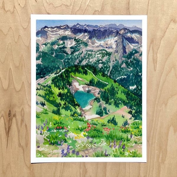 Florence Lake - Medium Art Print