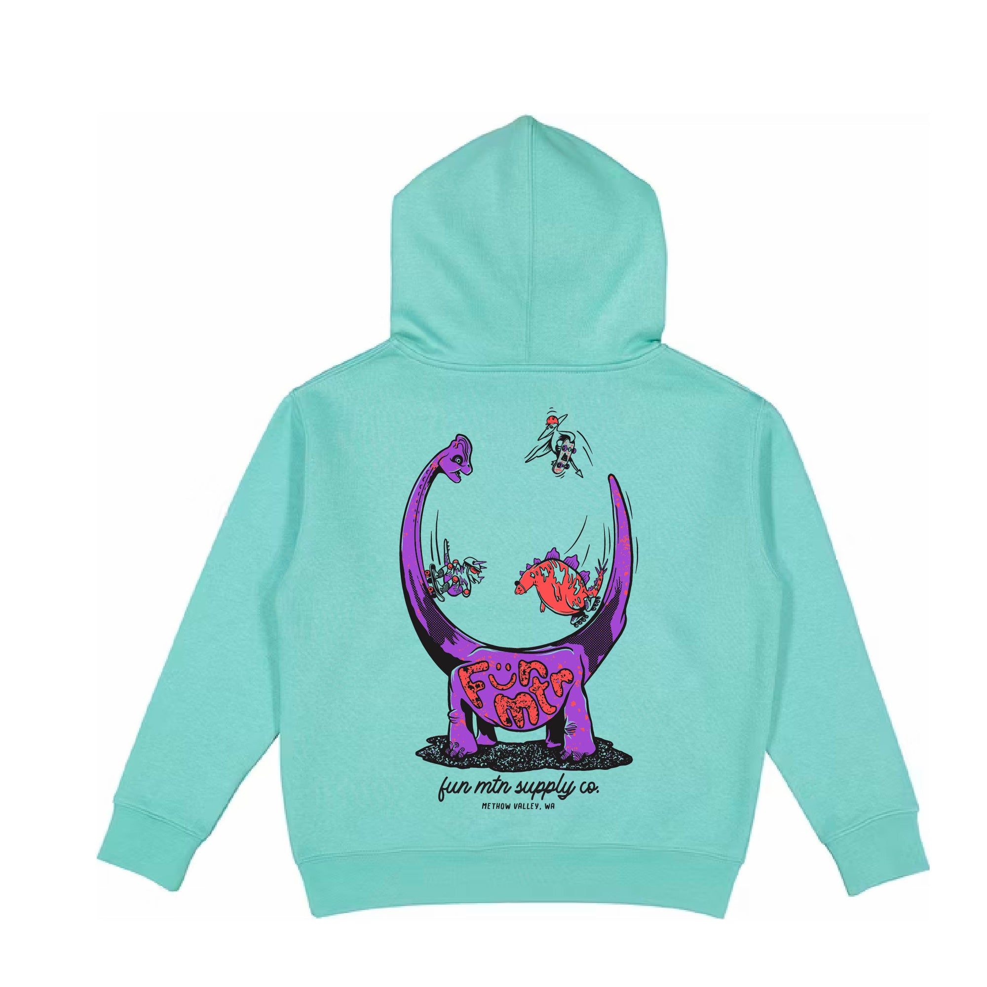 Triassic Skate Park - Kids Hoodie