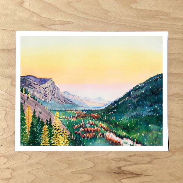 Goat Peak from Harts Pass - Medium Art Print