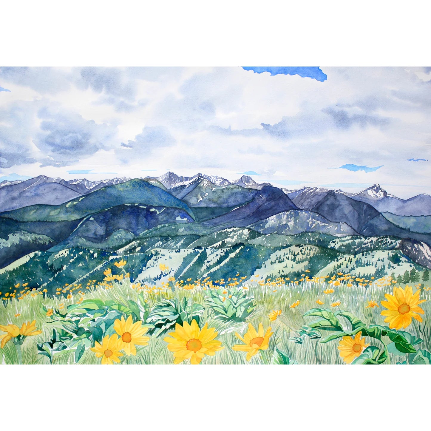 Lookout View - Medium Art Print
