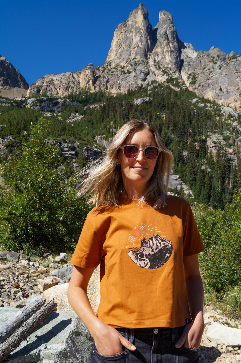 Hwy 20 - Women's Boxy Tee