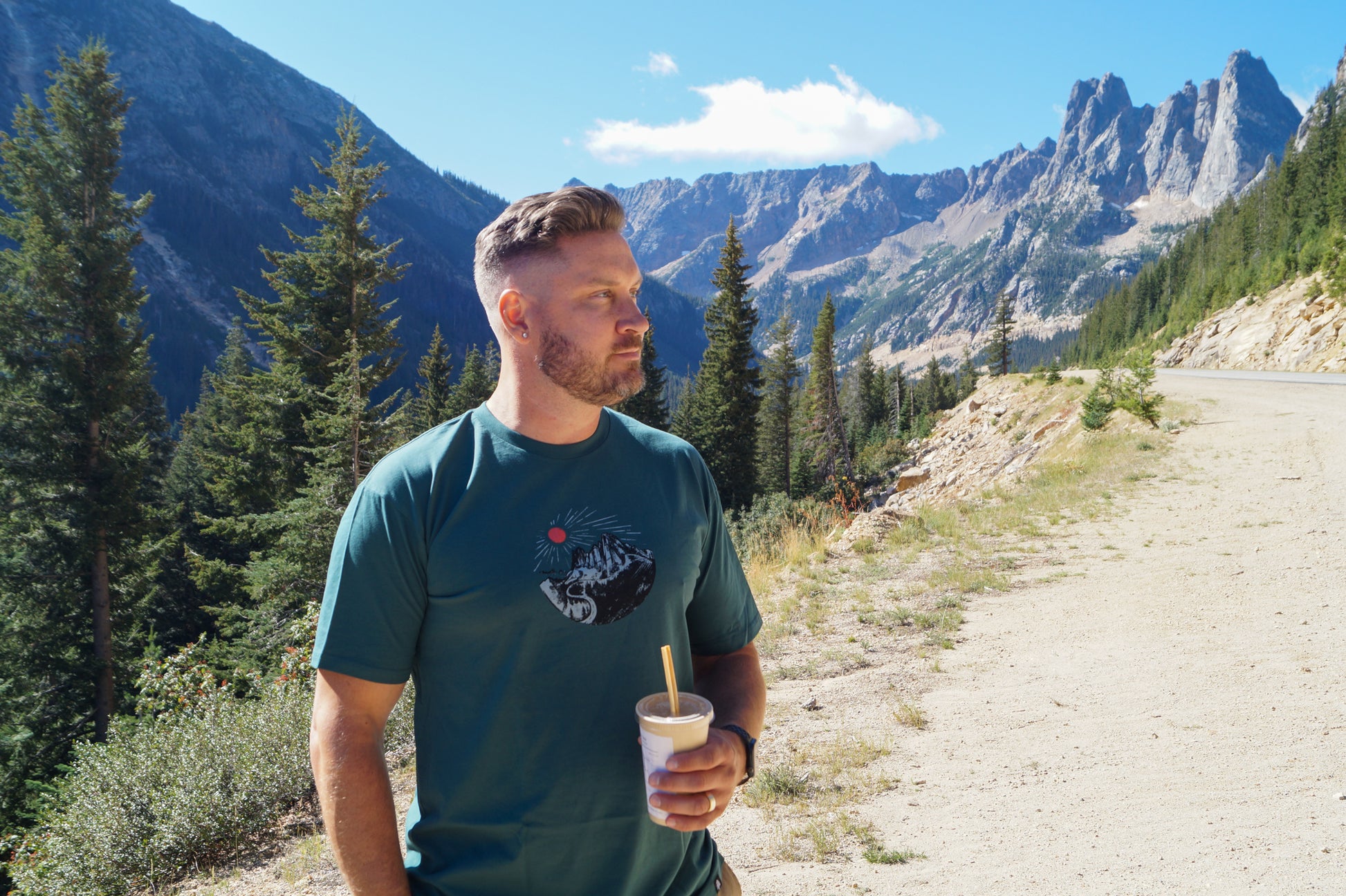 Hwy 20 - Men's Premium Tee