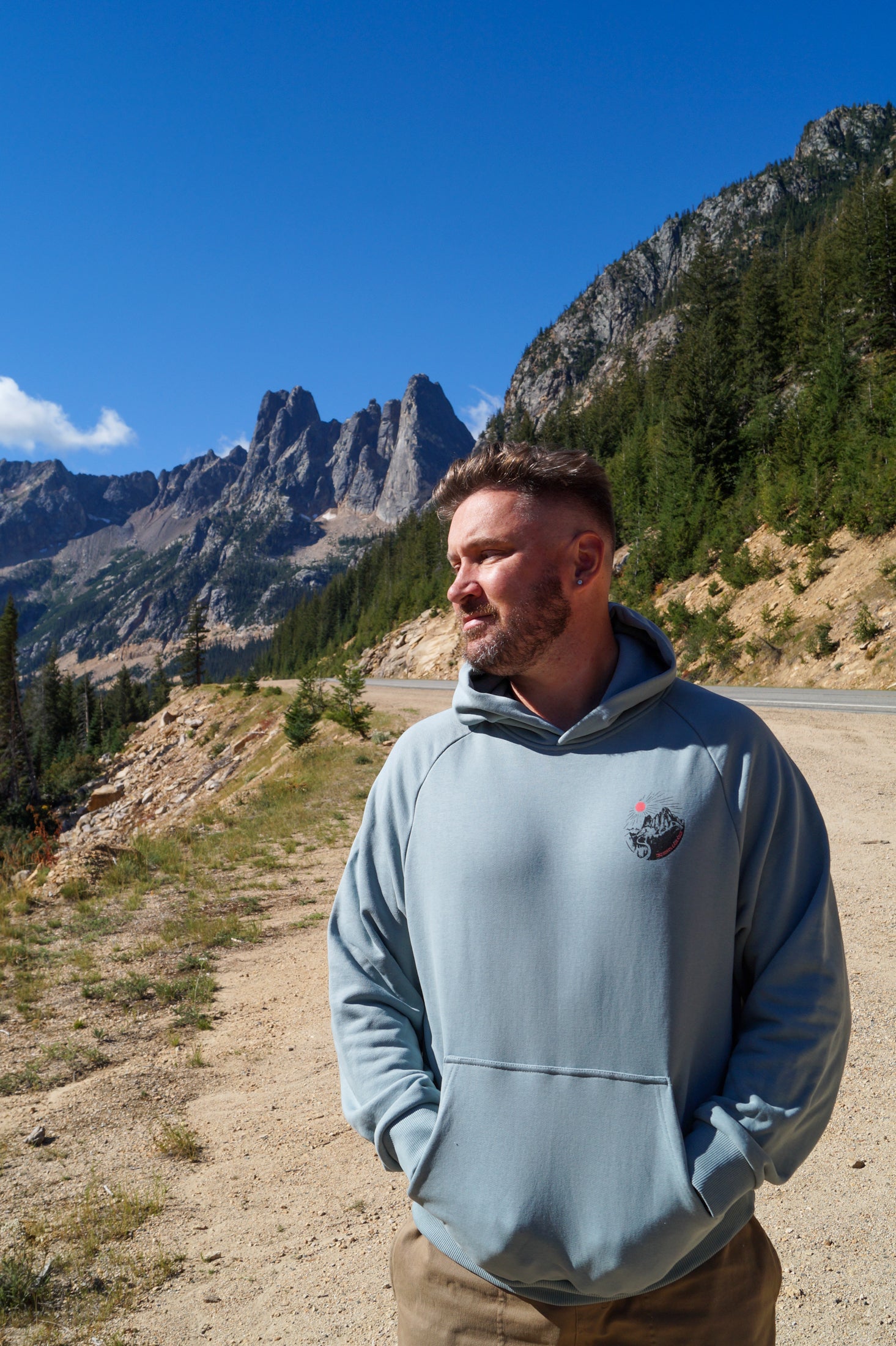 Vintage Hwy 20 - Super Heavy Hoodie