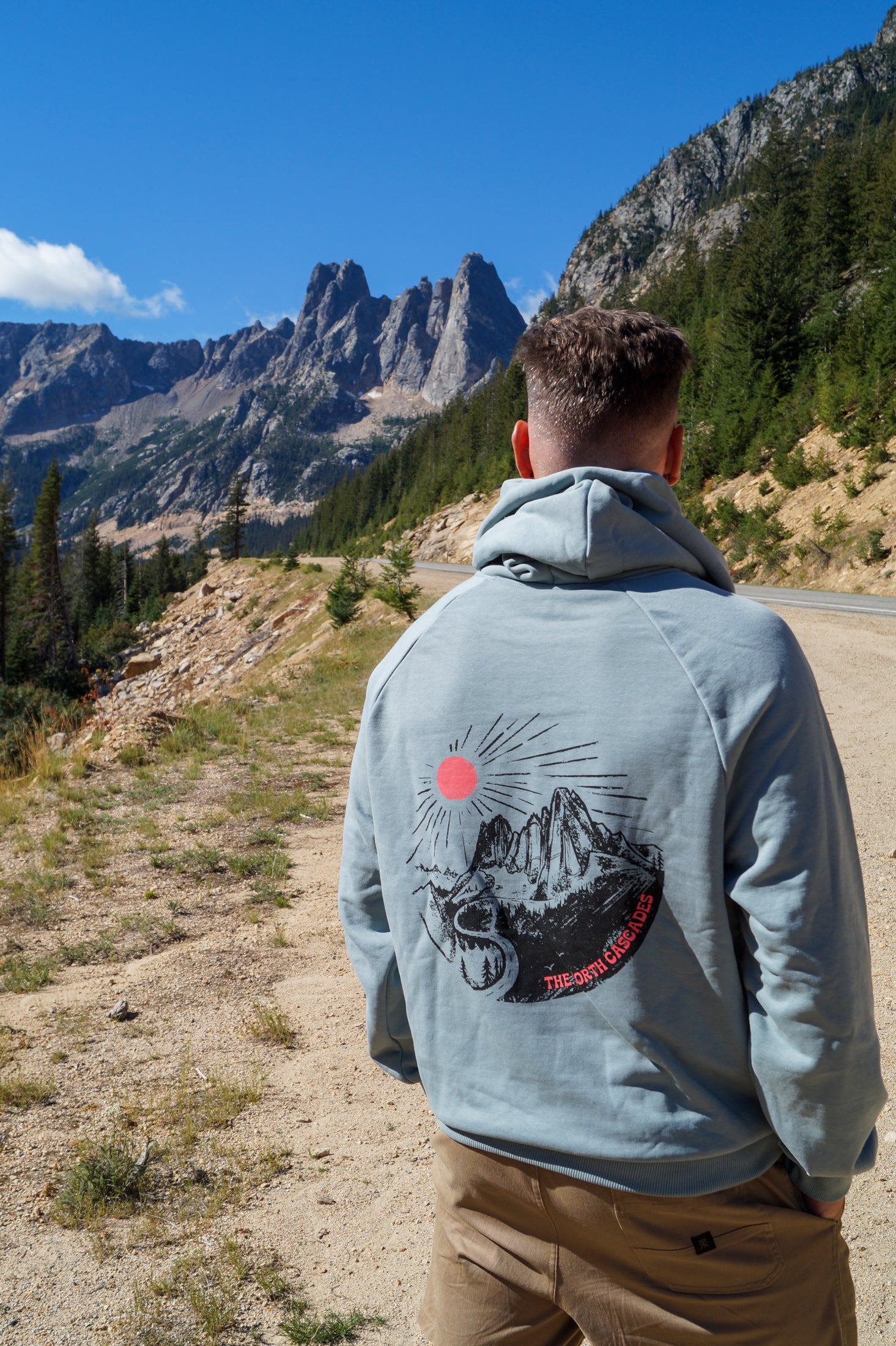 Vintage Hwy 20 - Super Heavy Hoodie