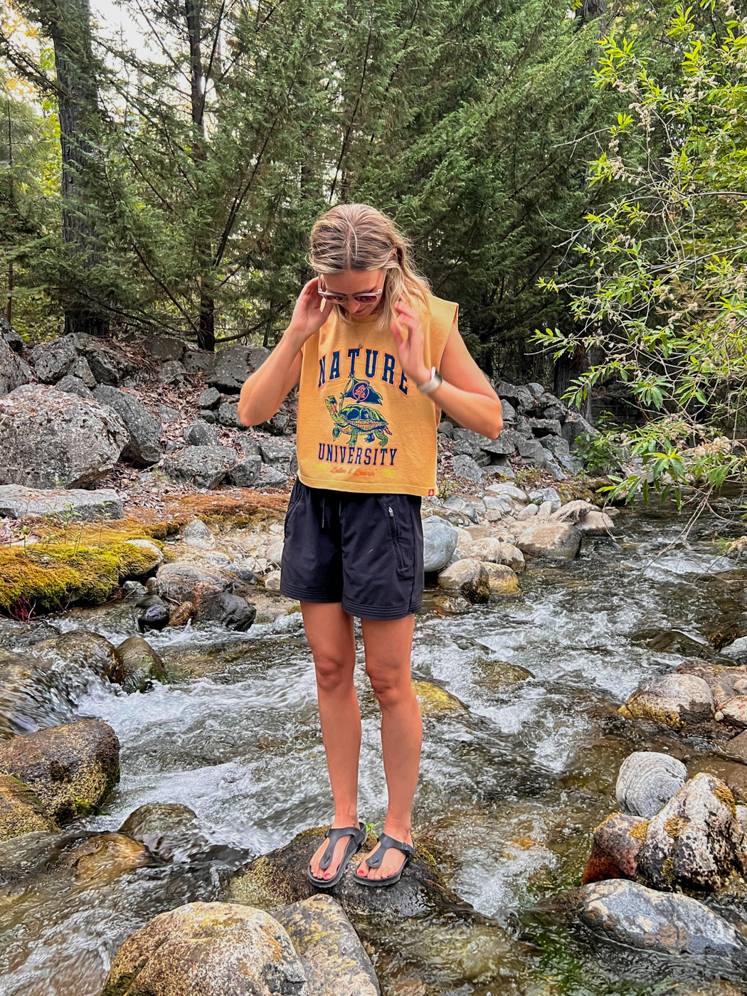 Nature University - Women's Boxy Muscle Tank